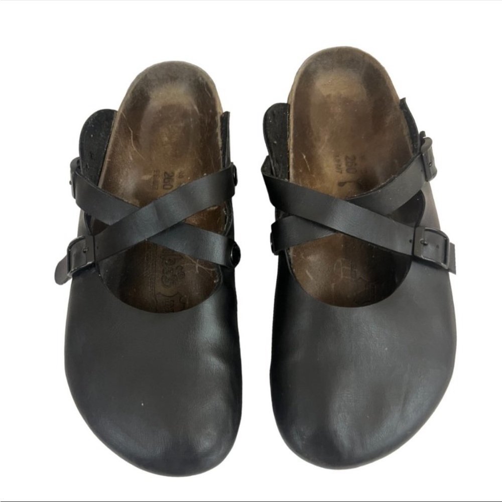 Birkenstock Dorian Crisscross Mary Jane Clogs 10US/40Euro